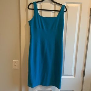 Blue knee length Diane Von Furstenburg dress